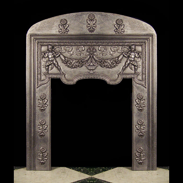 A Victorian Cast Iron Antique Insert