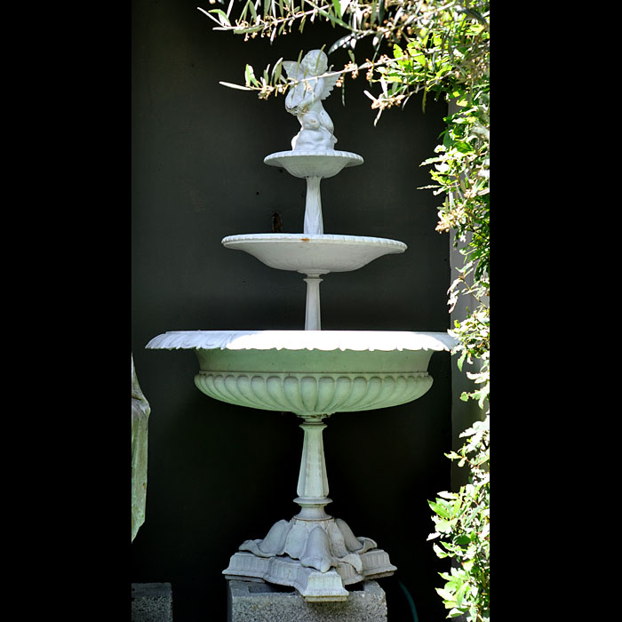 A Victorian Cast Iron Handyside Fountain