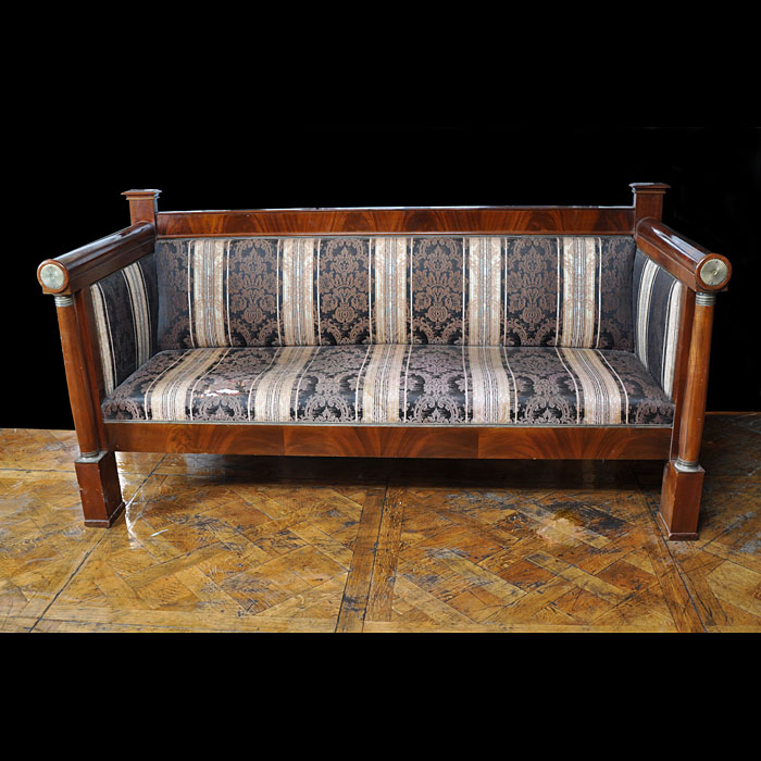 A Mahogany Biedermeir Style Baltic Sofa