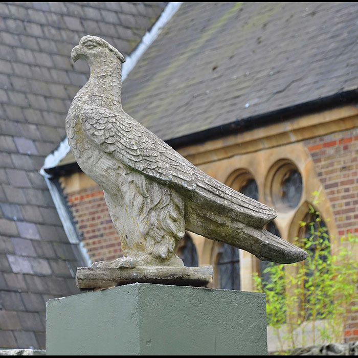  Edwardian Large Eagle Post Finial