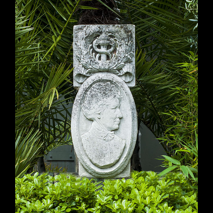 An Edith Cavell Portland Stone Keystone
