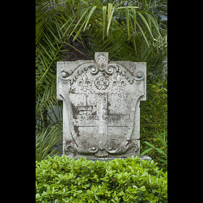 An Edwardian Portland Stone Wall Sculpture
