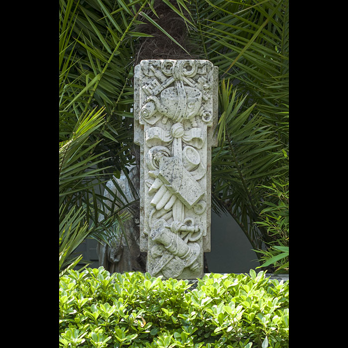 An Edwardian Portland Stone Keystone
