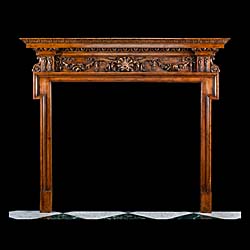 A 19th Century George III Style Fireplace