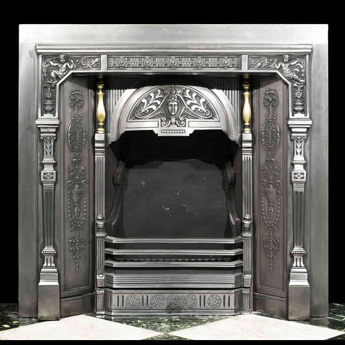  A Fine Neoclassical Style Carron Insert   