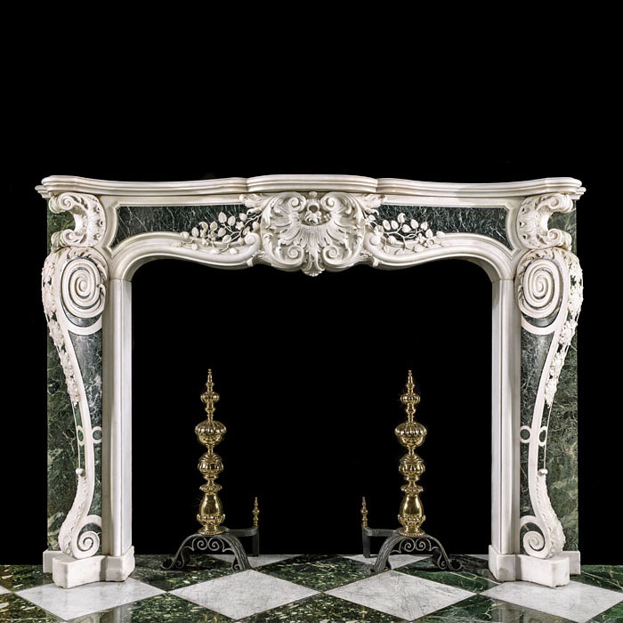 Rare George II Minto House Fireplace Mantel Attributed to Taylor 