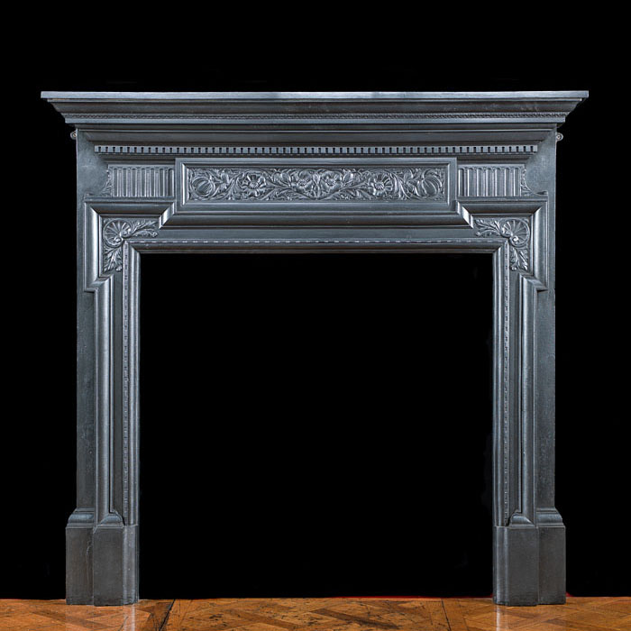 A Victorian Cast Iron Fire Surround