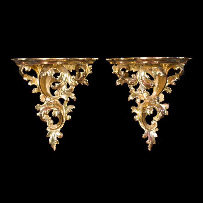  Giltwood Florentine Wall Bracket 