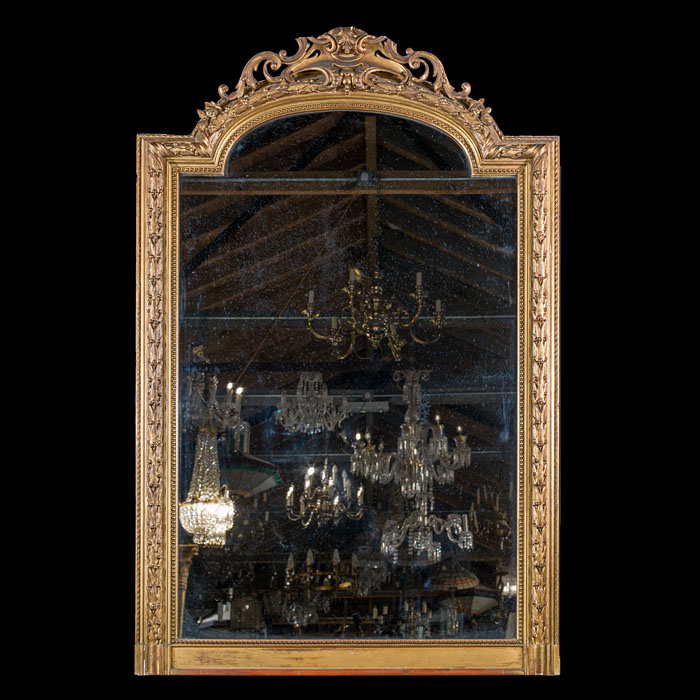 Large French 19th century Overmantel 