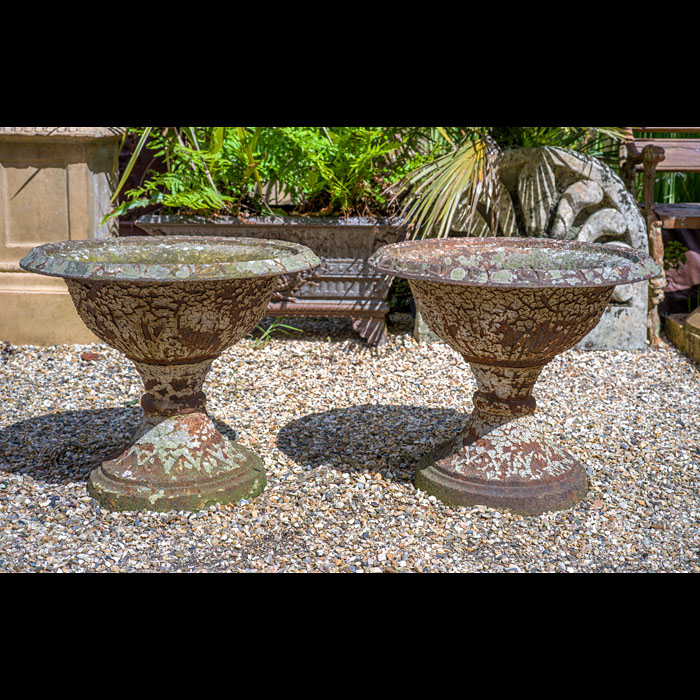 Cast Iron French Garden Planters 