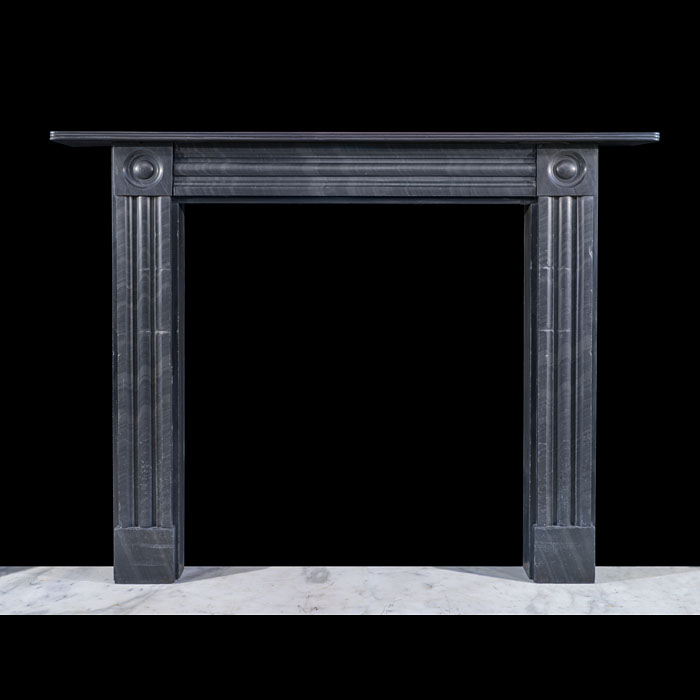 Regency Slate Bullseye Fireplace 