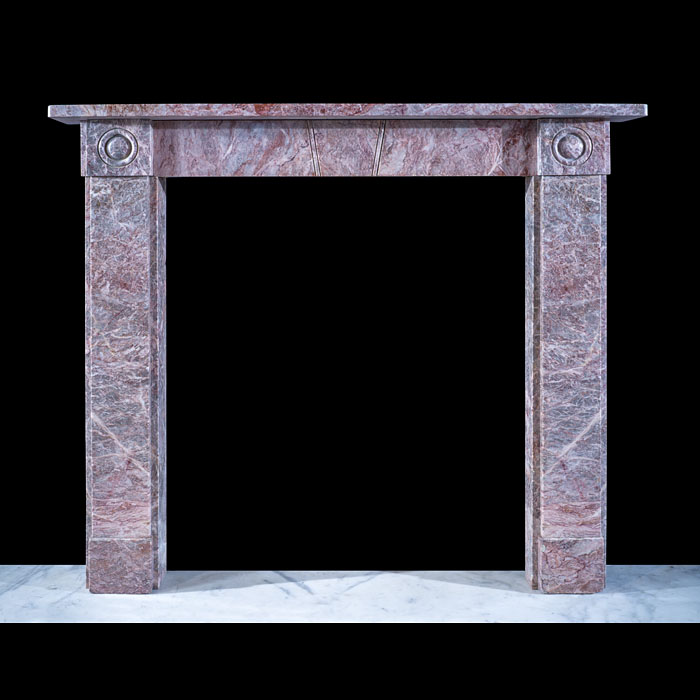 Ashburton Marble Regency Bullseye Fireplace 