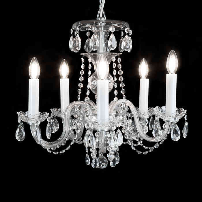 Small Cut Glass Chandelier | Westland London