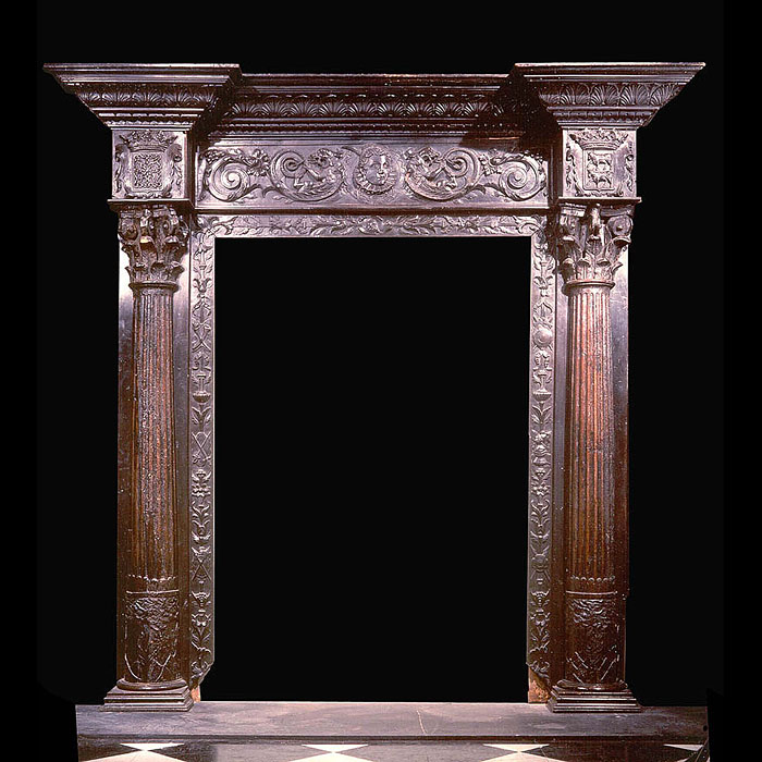 A Renaissance Style Walnut Doorway