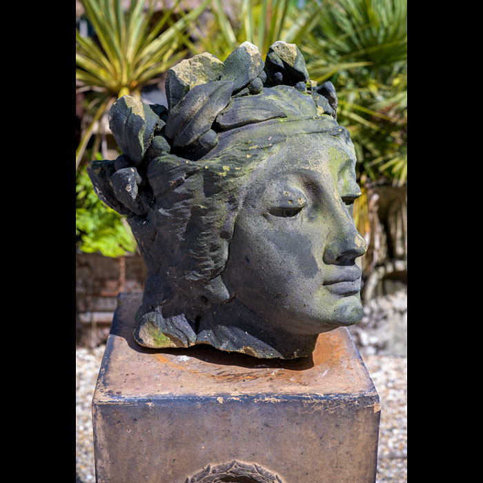  Scottish Greek Thomson Style Stone Head 