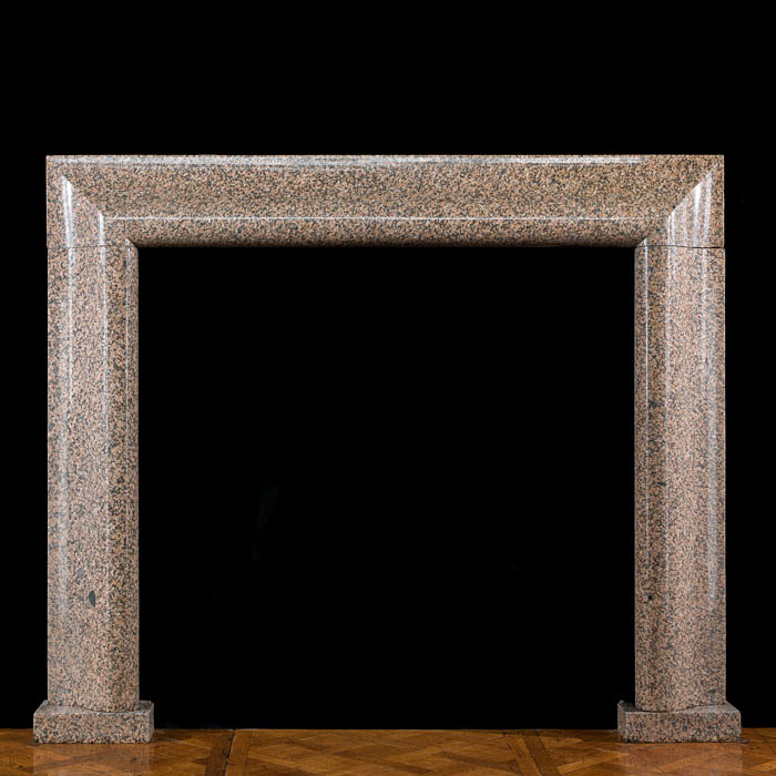 Pink Granite Scottish Bolection Fireplace
