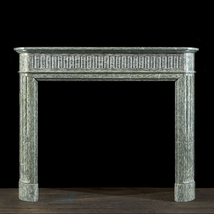 Campan Marble Louis XVI Fireplace 