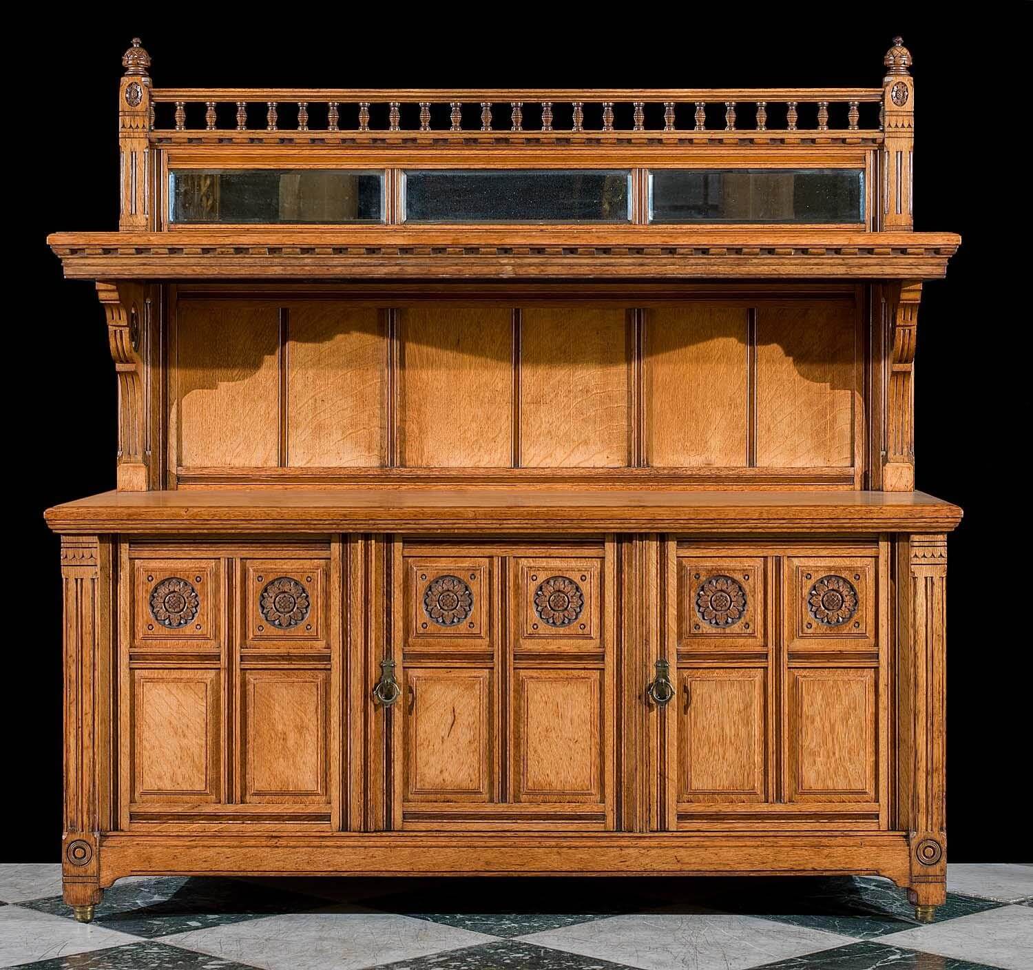 desk with secret compartment